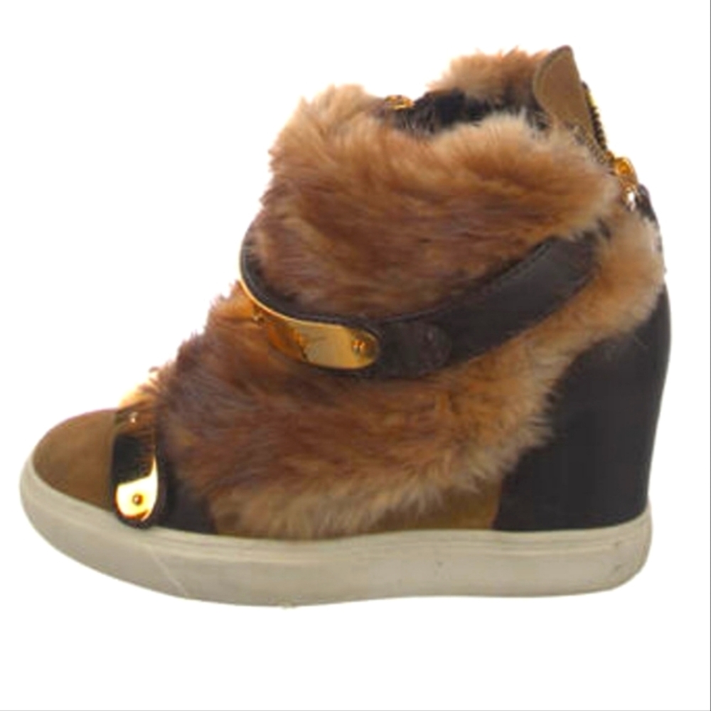 Giuseppe Zanotti Fur Boots